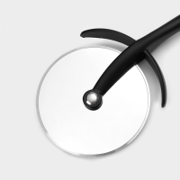 Нож для пиццы и теста Magistro Vantablack, 18&times;6,8 см, цвет чёрный