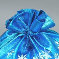 Мешочек подарочный парча «Новогоднее желание», 20 х 30 см +/- 1.5 см, Новый год Мешочек подарочный парча «Новогоднее желание», 20 х 30 см +/- 1.5 см, Новый год