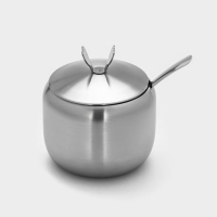 Сахарница из нержавеющей стали &laquo;Нежа&raquo;, 300 мл, 11&times;8,5 см