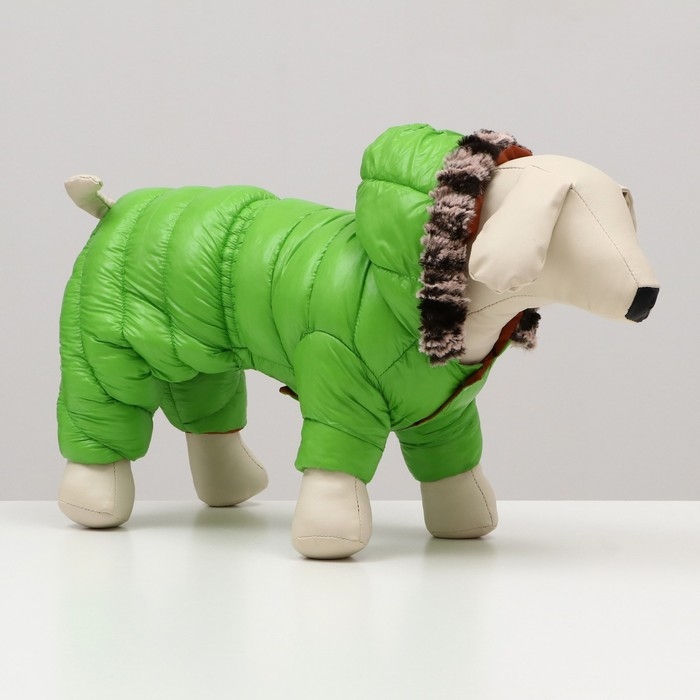 Комбинезон Комбинезон "Лайв" с утяжкой, размер 10 (ДС 25 см, ОГ 34 см, ОШ 24 см), салатовый