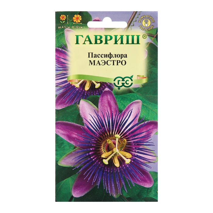 Семена Пассифлора Семена Пассифлора "Маэстро", 5 шт.