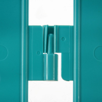 Ограждение декоративное, 35 × 210 см, 5 секций, пластик, бирюзовое, RENESSANS, Greengo Ограждение декоративное, 35 × 210 см, 5 секций, пластик, бирюзовое, RENESSANS, Greengo