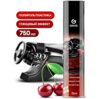 Полироль салона Grass Вишня, антистатик, аэрозоль, 750 мл Полироль салона Grass Вишня, антистатик, аэрозоль, 750 мл