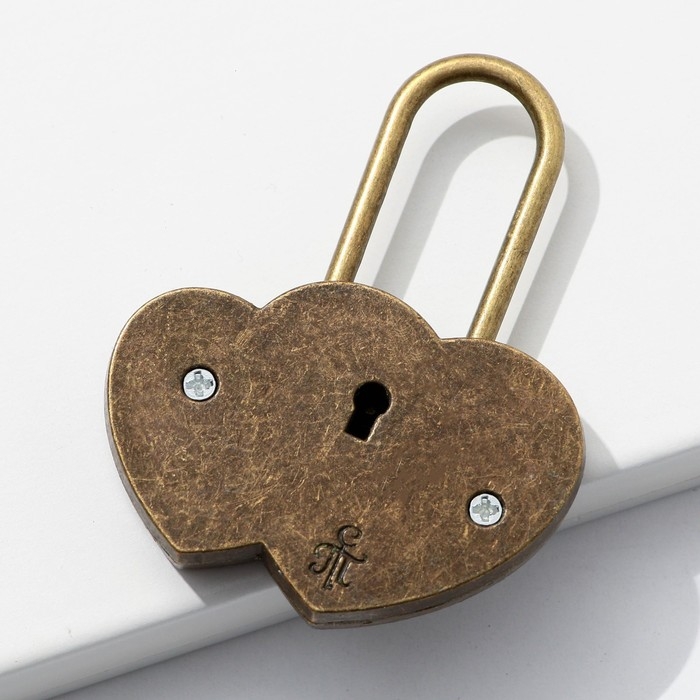 Замок свадебный с ключом &laquo;Ты и Я = Семья&raquo;.