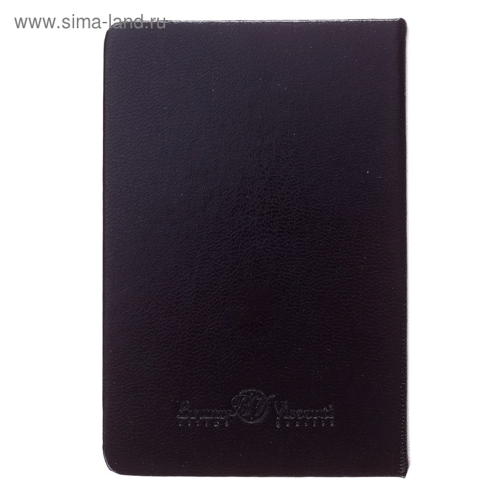 Ежедневник недатированный А6 (87 х 131 мм), 100 листов Megapolis, твёрдая обложка, искусственная кожа, чёрный