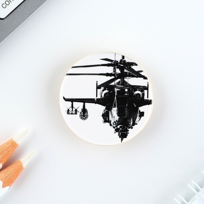 Подарочный набор &laquo;Для настоящего героя&raquo; значок + брелок, 6,8 х 10,5 см