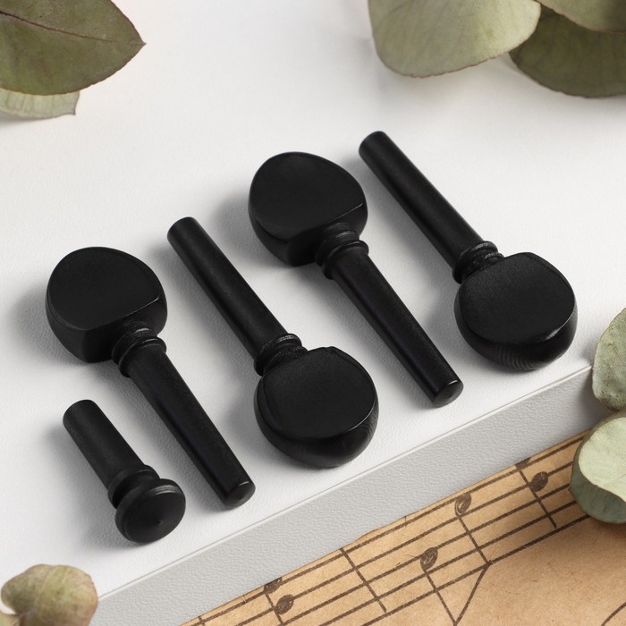 Набор колков для скрипки Music Life 1/2, 4 штуки Набор колков для скрипки Music Life 1/2, 4 штуки