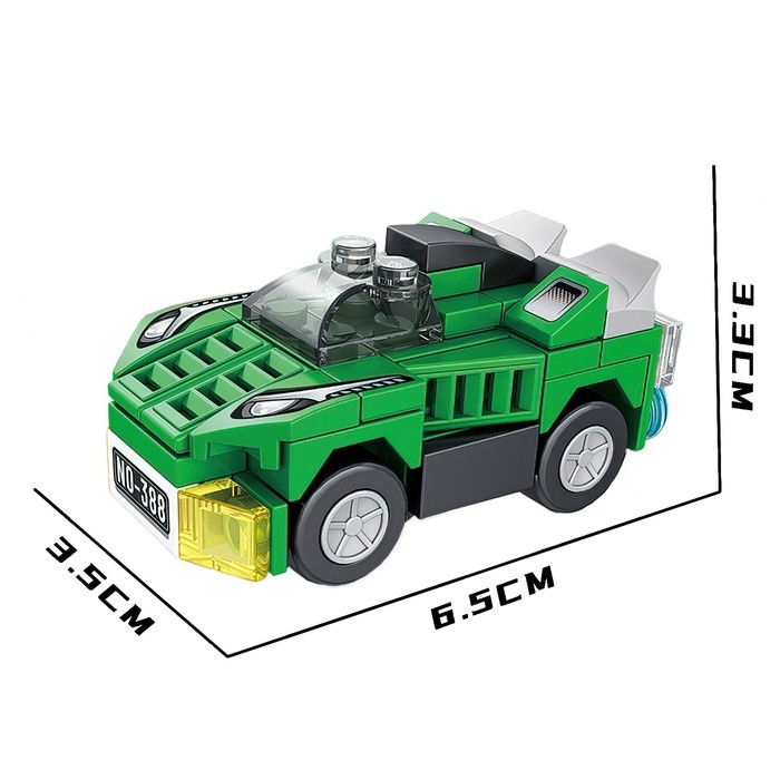 Конструктор Гонка «Спорткар», 58 деталей Конструктор Гонка «Спорткар», 58 деталей