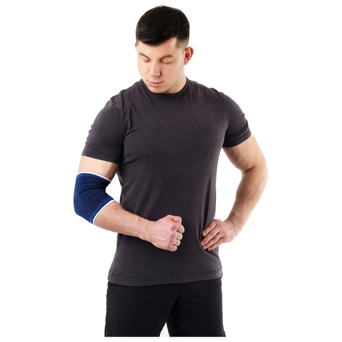 Суппорт-бандаж для локтя ONLYTOP, пара, р. универсальный Суппорт-бандаж для локтя ONLYTOP, пара, р. универсальный