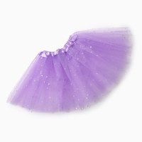 Юбка детская KAFTAN "Звездочки" сиреневый, длина 30 см Юбка детская KAFTAN "Звездочки" сиреневый, длина 30 см