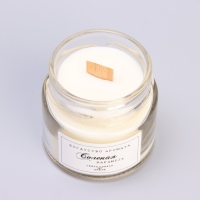 Свеча ароматическая из соевого воска в банке, 75 г, соленая карамель