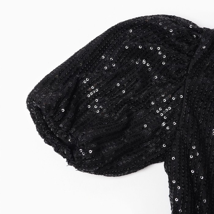 Платье нарядное для девочки KAFTAN размер 36 (134-140 см), черный