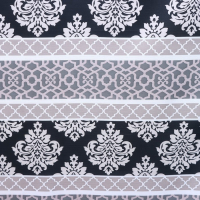 Штора для ванны Доляна &laquo;Барокко&raquo;, 180&times;180 см, полиэстер