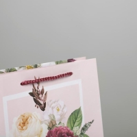 Пакет подарочный ламинированный, упаковка, Love, ML 21 х 25 х 8 см