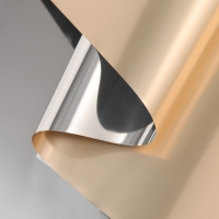 Пленка для цветов,"Металлик", 0,58 х 10м &plusmn;1 см, золотой