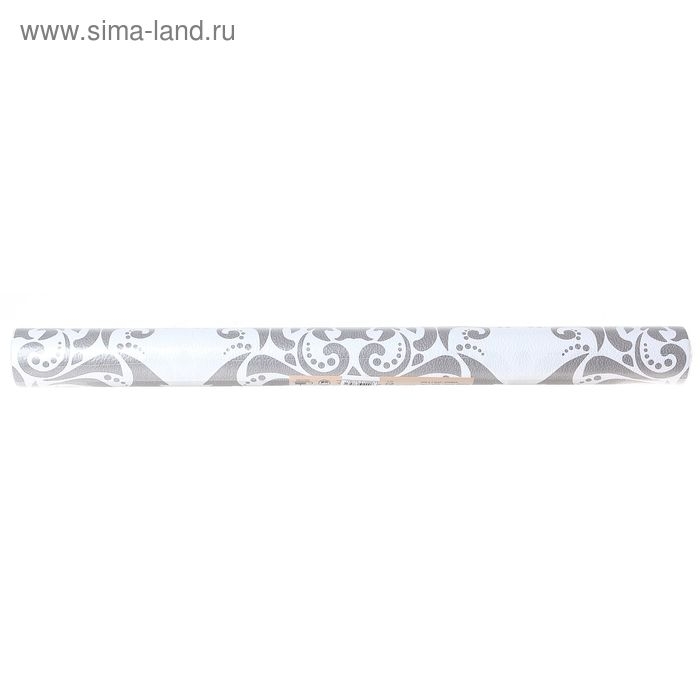 Обои бумажные "Корона", чёрные, 0,53 x 10,05 м