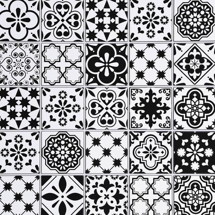 Панель Плитка ВЕСТА СЕРАЯ (480 х 964 мм)