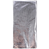 Скатерть фольгированная, 137 &times; 183 см, серебряная