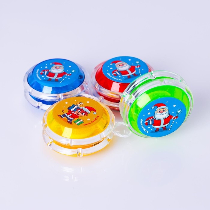 Йо-Йо «С Новым годом», цвета МИКС Йо-Йо «С Новым годом», цвета МИКС