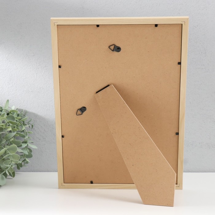 Фоторамка МДФ "Ellis" 21х30 см, с паспарту, натуральный 76748