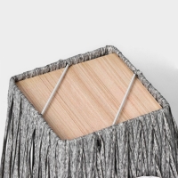 Кашпо для цветов плетёное «Луция», 16×16×15 см, квадрат, цвет серый Кашпо для цветов плетёное «Луция», 16×16×15 см, квадрат, цвет серый