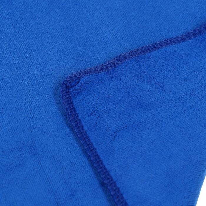 Тряпка для мытья авто, Grand Caratt, микрофибра, 350 г/м&sup2;, 30&times;70 см. синий