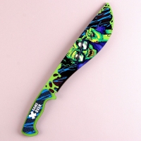 Деревянное оружие детское сувенирное &laquo;Мачете&raquo;, зомби