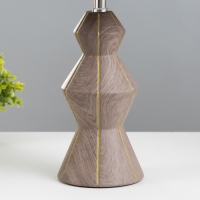 Настольная лампа "Арабель" E14 40Вт коричневый 23х23х42 см RISALUX