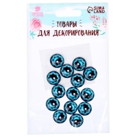 Глаза, набор 14 шт., размер 1 шт. — 1,4 см Глаза, набор 14 шт., размер 1 шт. — 1,4 см