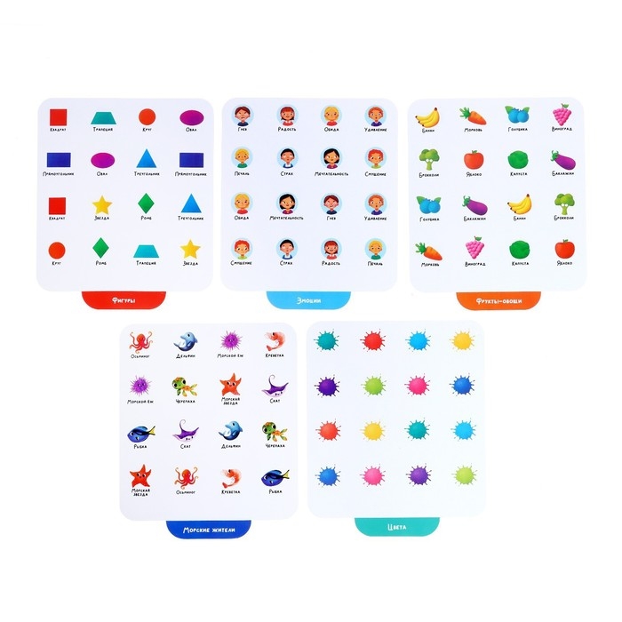 Развивающий набор &laquo;Мемори-рыбалка&raquo;, магнитная рыбалка, 2 удочки, игровая основа, карточки