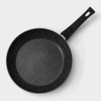 Сковорода кованая Magistro Dark, d=28 см, съёмная ручка soft-touch, антипригарное покрытие, индукция, цвет чёрный Сковорода кованая Magistro Dark, d=28 см, съёмная ручка soft-touch, антипригарное покрытие, индукция, цвет чёрный