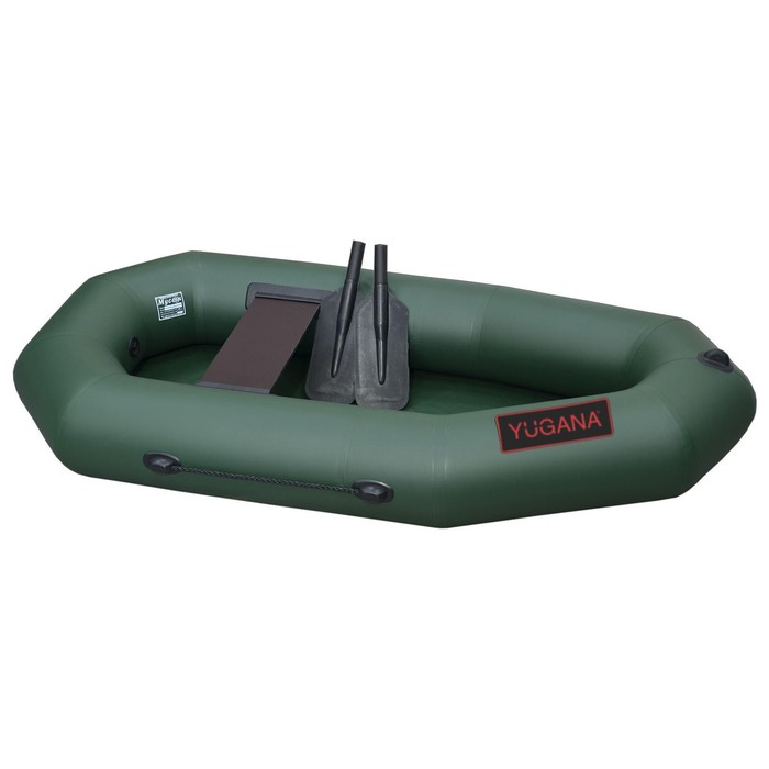 Лодка YUGANA R-195, с гребками, цвет олива Лодка YUGANA R-195, с гребками, цвет олива