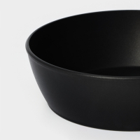 Сковорода &laquo;Надежда&raquo;, d=24 см, h=7,4 см, пластиковая ручка, антипригарное покрытие, цвет чёрный