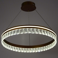 Светильник "Джес" LED 150Вт золото 58х58х9 см BayerLux