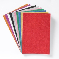 Набор для творчества "Декор пенка с блёстками", самоклеящаяся, 10 листов, 10 цветов Набор для творчества "Декор пенка с блёстками", самоклеящаяся, 10 листов, 10 цветов