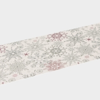 Дорожка новогодняя на стол Доляна &laquo;Новый год&raquo;, сервировочная, 180&times;30 см