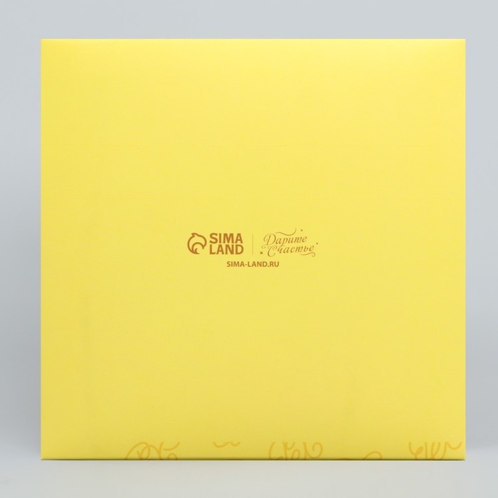 Коробка под торт, кондитерская упаковка, «Пасха», 15 х 15 х 18 см Коробка под торт, кондитерская упаковка, «Пасха», 15 х 15 х 18 см