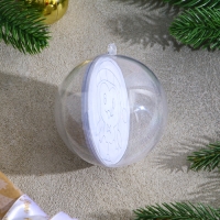 Ёлочное украшение под раскраску «Милый пингвин» размер: 8 см; 2 шт., кисть Ёлочное украшение под раскраску «Милый пингвин» размер: 8 см; 2 шт., кисть