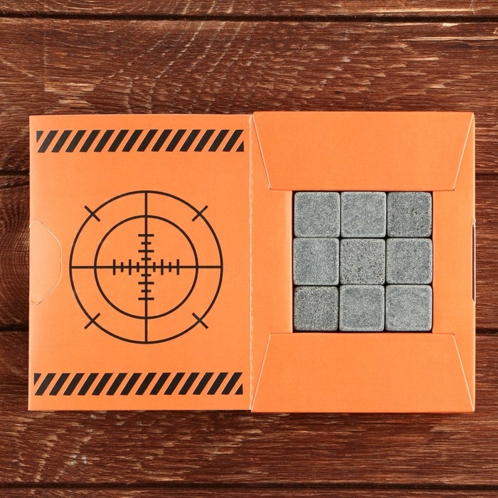 Камни для виски &laquo;Женщинам не трогать&raquo;, 9 шт