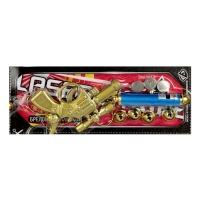 Фонарик свет + лазер 5 насадок "Пистолет" Фонарик свет + лазер 5 насадок "Пистолет"