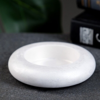 Подсвечник "Круг" перламутр, 9х2см Подсвечник "Круг" перламутр, 9х2см