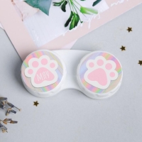 Контейнер для контактных линз "Лапки", 6,3 см × 2,5 см Контейнер для контактных линз "Лапки", 6,3 см × 2,5 см