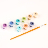 Картина по номерам &laquo;Медвежонок&raquo;, 20 &times; 20, на холсте, с подрамником