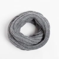 Снуд женский, цвет серый, размер 120x32 Снуд женский, цвет серый, размер 120x32