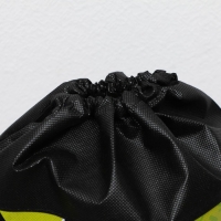 Мешок для обуви &laquo;Футбол&raquo;  полиэстер, размер 30 х 40 см