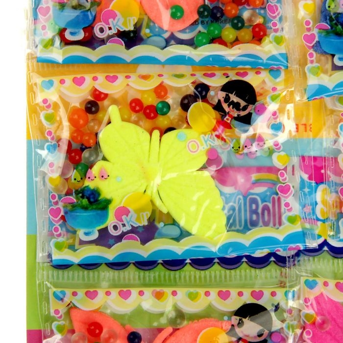 Растущий гель "Бабочки" (набор 12 пакетов) 28&times;17 см