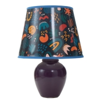 Настольная лампа "Абстракция" Е14 15Вт фиолетовый RISALUX Настольная лампа "Абстракция" Е14 15Вт фиолетовый RISALUX