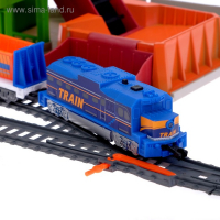 Железная дорога &laquo;Каменоломня&raquo;, работает от батареек