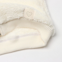 Костюм плюшевый: толстовка и брюки Крошка Я, рост 68-74, молочный