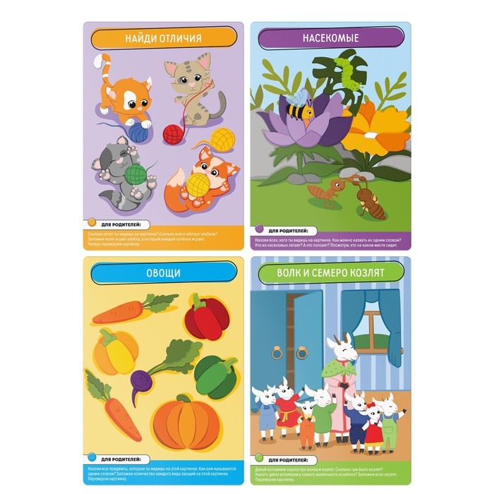 Развивающий набор &laquo;Навыки XXI века. Я учусь запоминать детали&raquo;, 15 карт, 4+